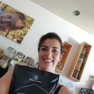 Customer of Orgainic with protein powder