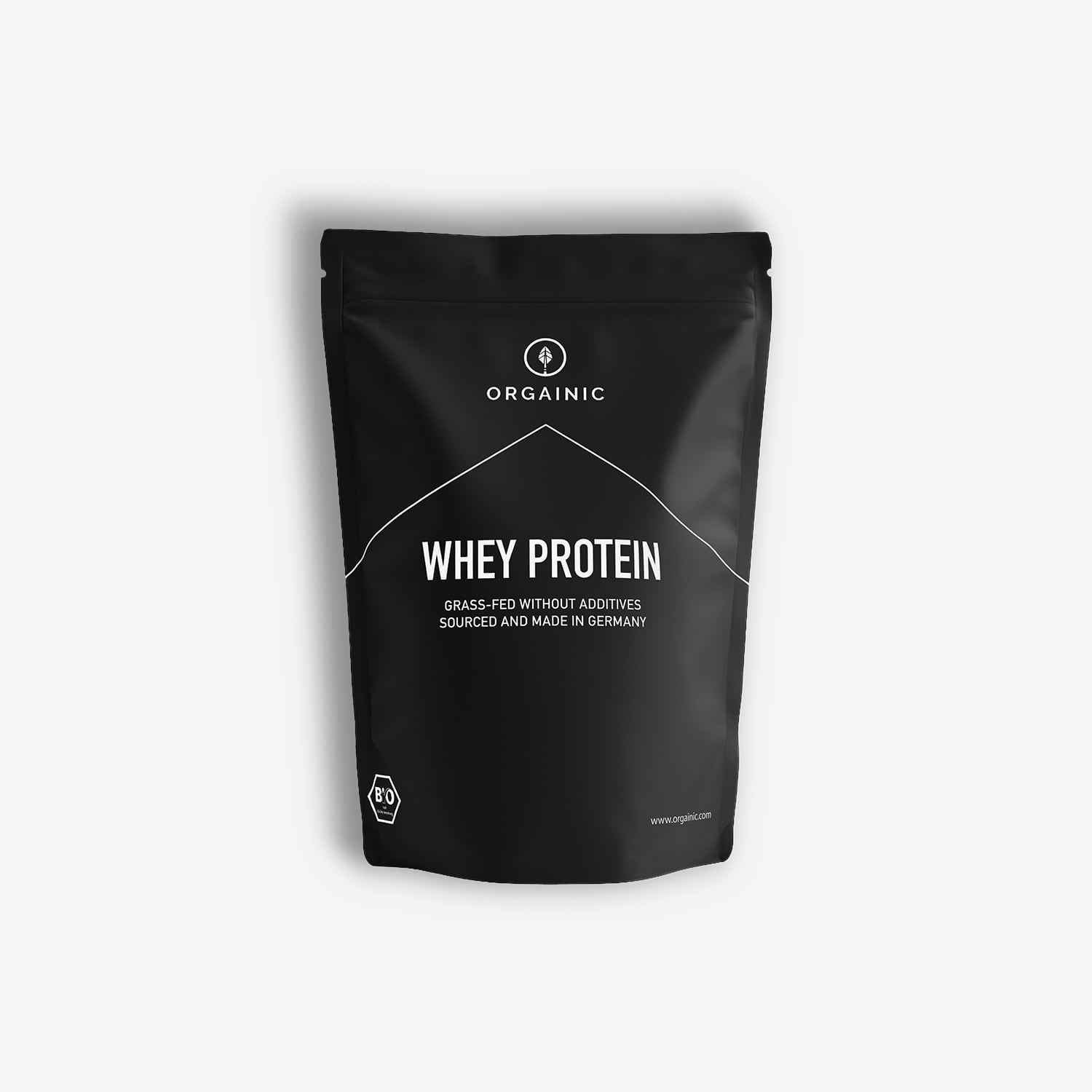 Bio Whey Protein 1000g - Natrlicher Geschmack Ohne Sstoffe  ORGAINIC