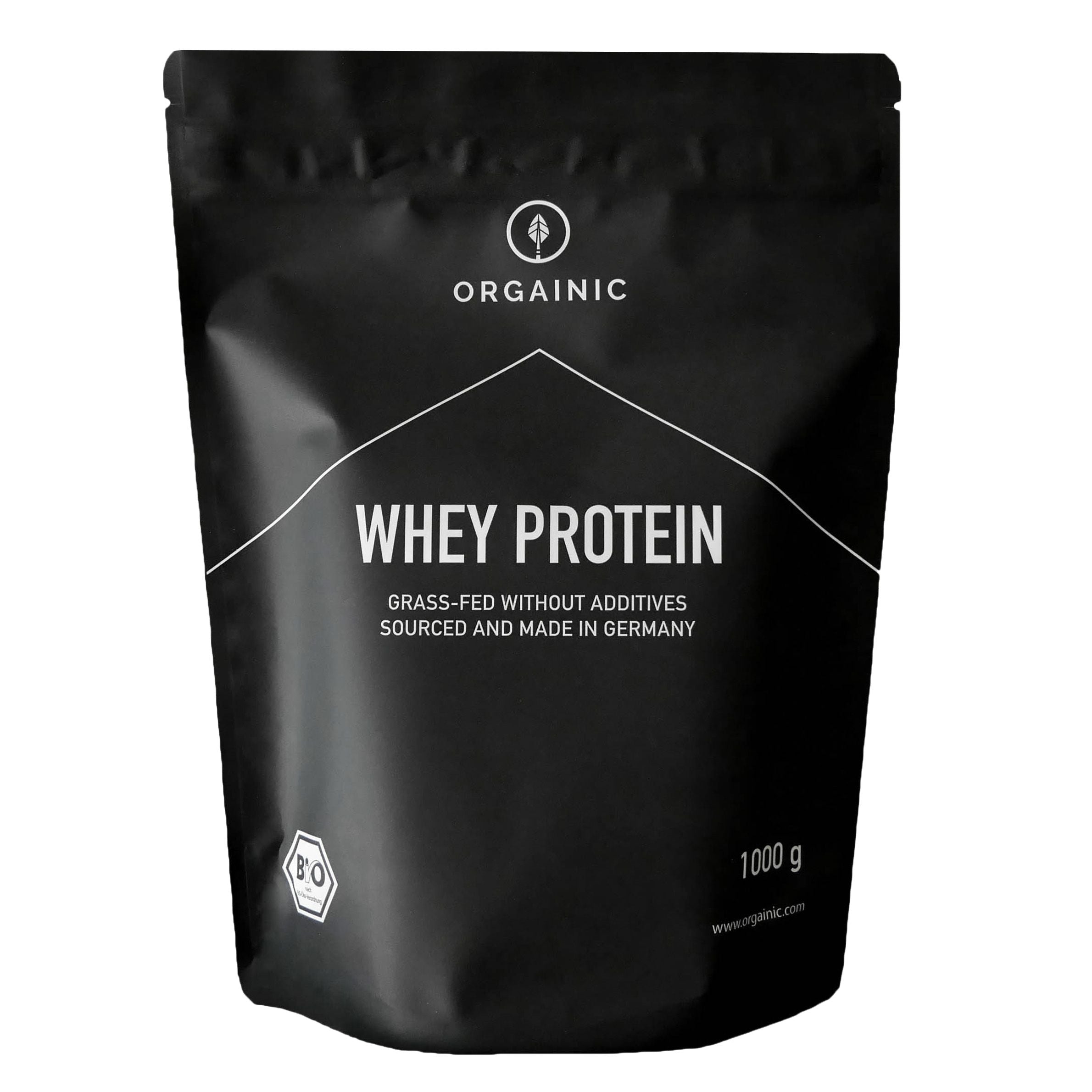 Bio Whey Bio Whey Protein 1000g - Natürlicher Geschmack Ohne Süßstoffe – ORGAINIC